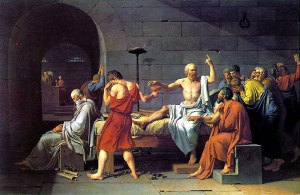 The Death of Socrates, Jacques-Louis David, 1787
